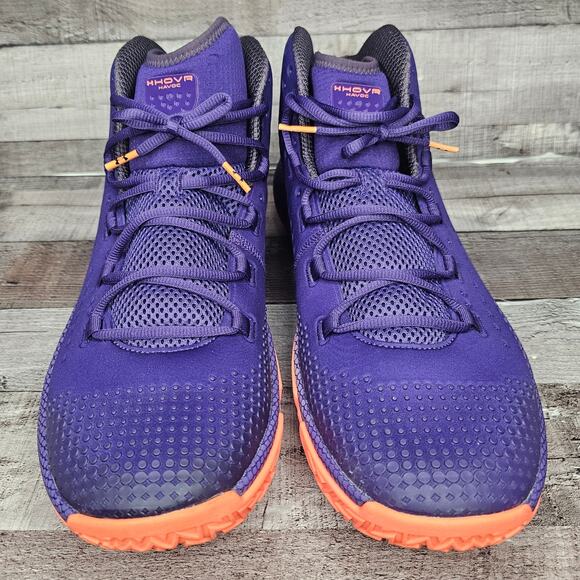 UNDER ARMOUR HOVR Havoc 2 UA Purple Basketball Shoes Sneakers Men\'s 16 GIFT main image 7